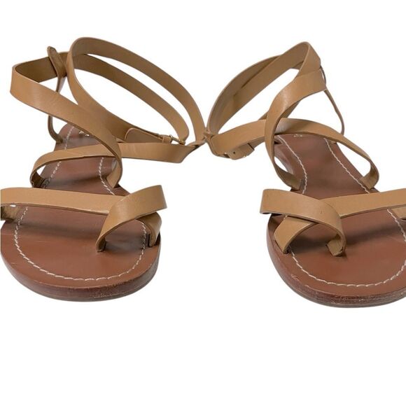 Tory Burch Brown Gladiator Strappy Sandals Size 9.5 - Picture 7 of 12